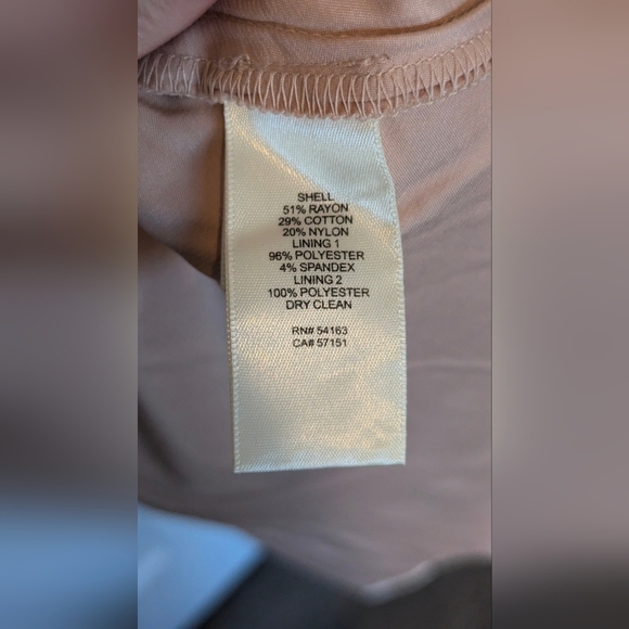 Eliza J Womens Cocktail Dress Size 10 Coral Lace Fit Flare Swing Wedding Guest - Picture 6 of 6